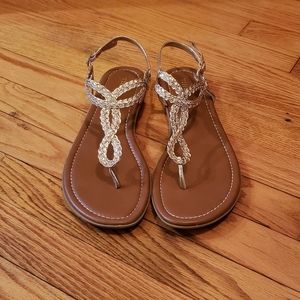Tihoo Rose Gold Sandals